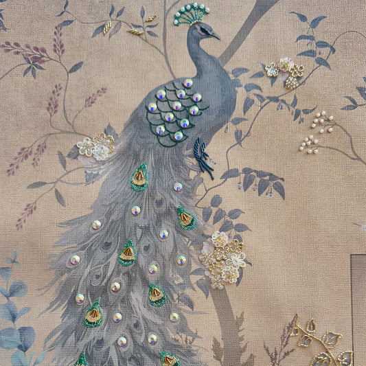 Chinoiserie Peacock