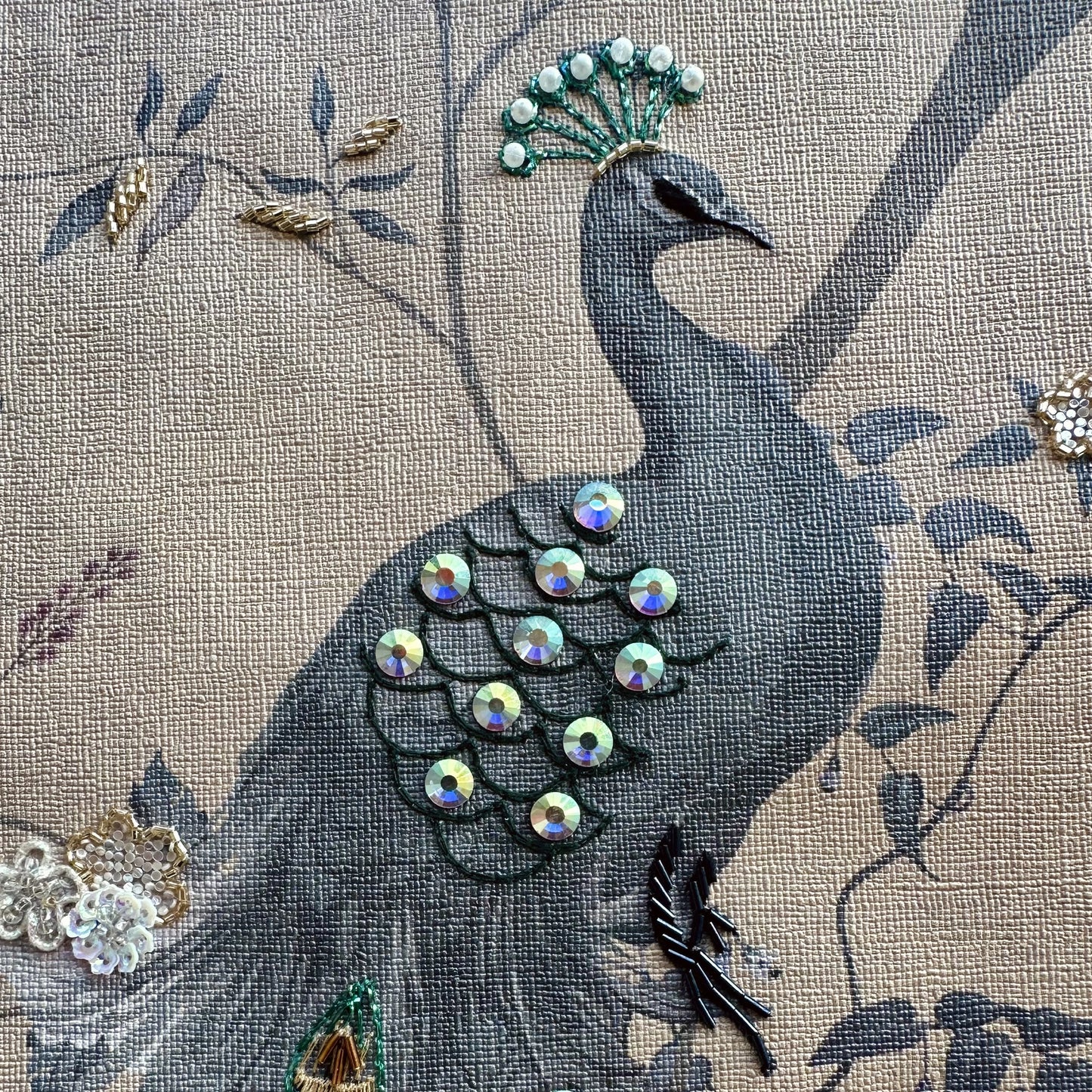 Chinoiserie Peacock