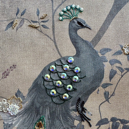 Chinoiserie Peacock