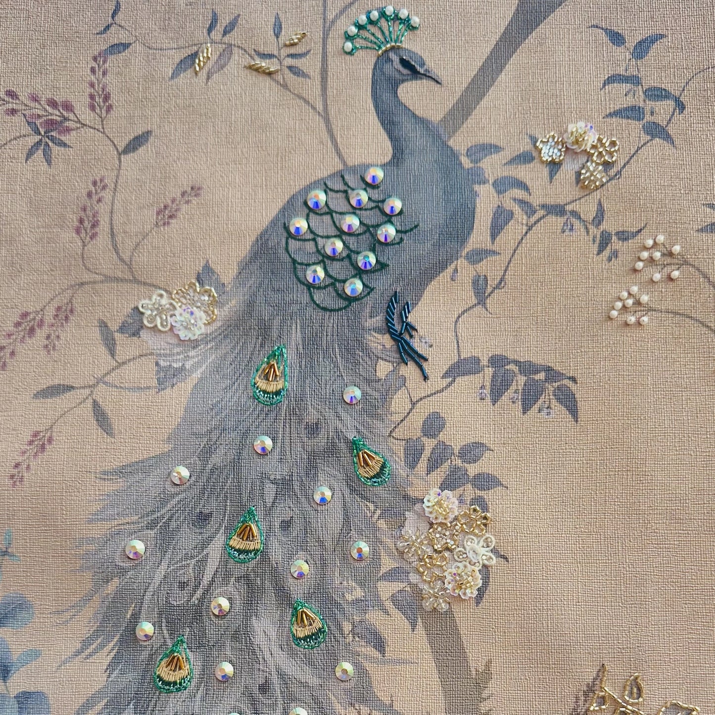 Chinoiserie Peacock