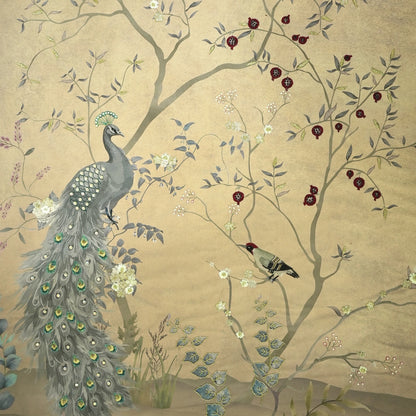 Chinoiserie Peacock