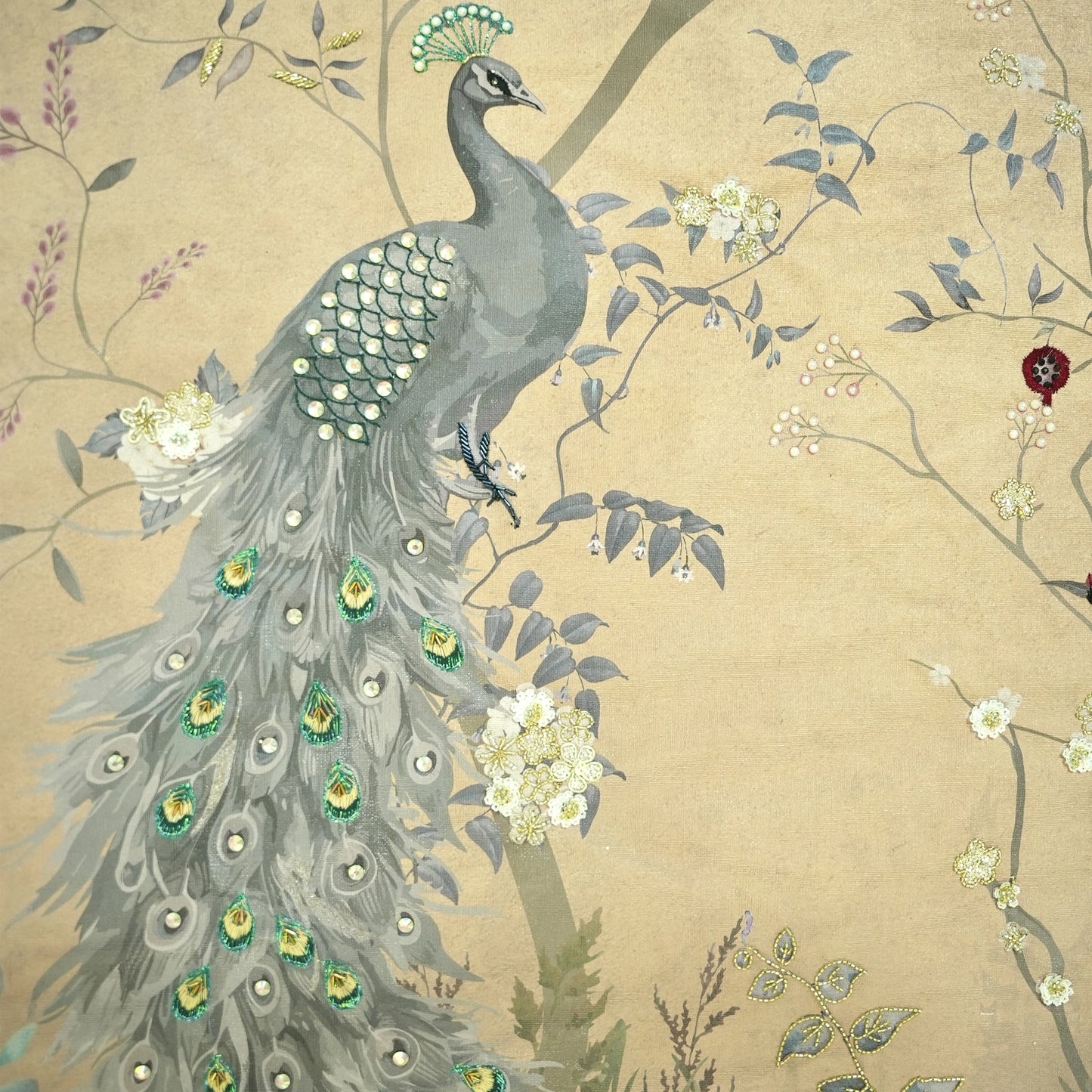 Chinoiserie Peacock