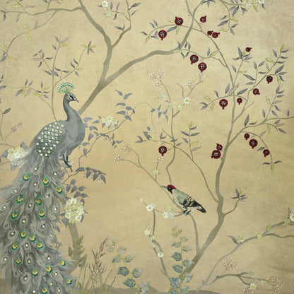 Chinoiserie Peacock